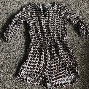 Unique printed romper